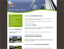 Tablet Screenshot of develbouw.be